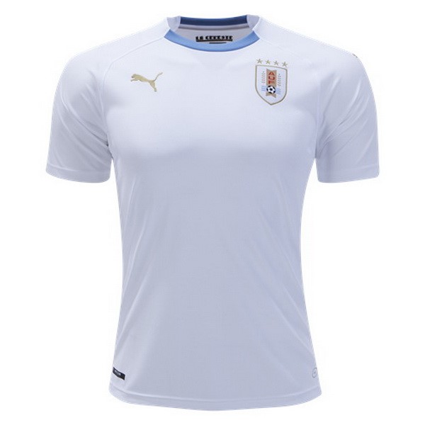 Tailandia Camiseta Uruguay 2ª 2018 Blanco